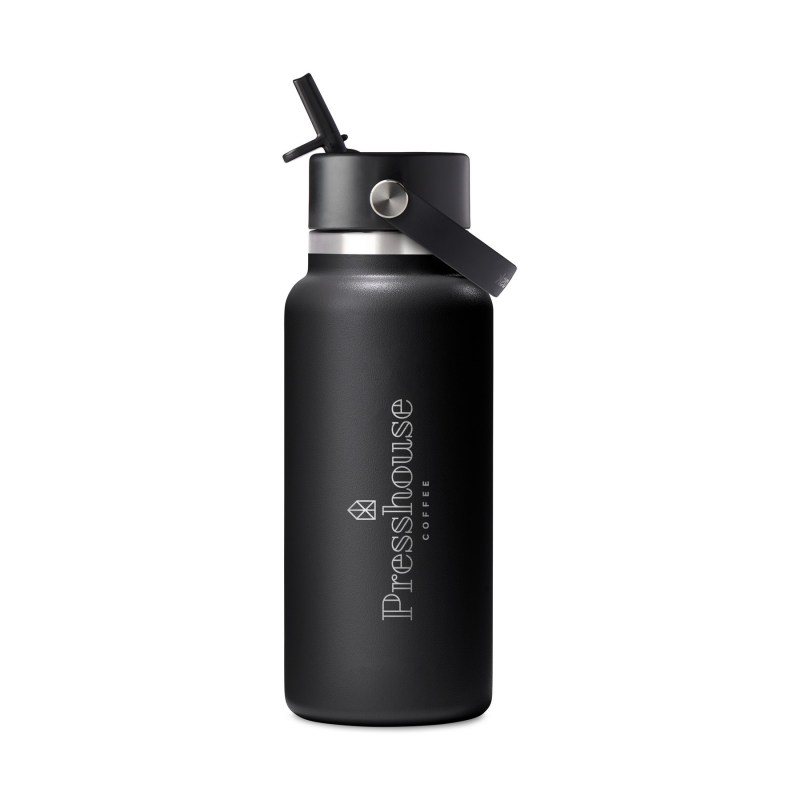 Hydro Flask Wide Flex Straw Cap Bottle 32 Oz. - Black 1 Hydro Flask Wide Flex Straw Cap Bottle 32 Oz. - Black 1