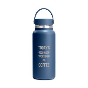 Hydro Flask Wide Flex Cap Bottle 32 Oz. - Harbor Blue 1 Hydro Flask Wide Flex Cap Bottle 32 Oz. - Harbor Blue 1