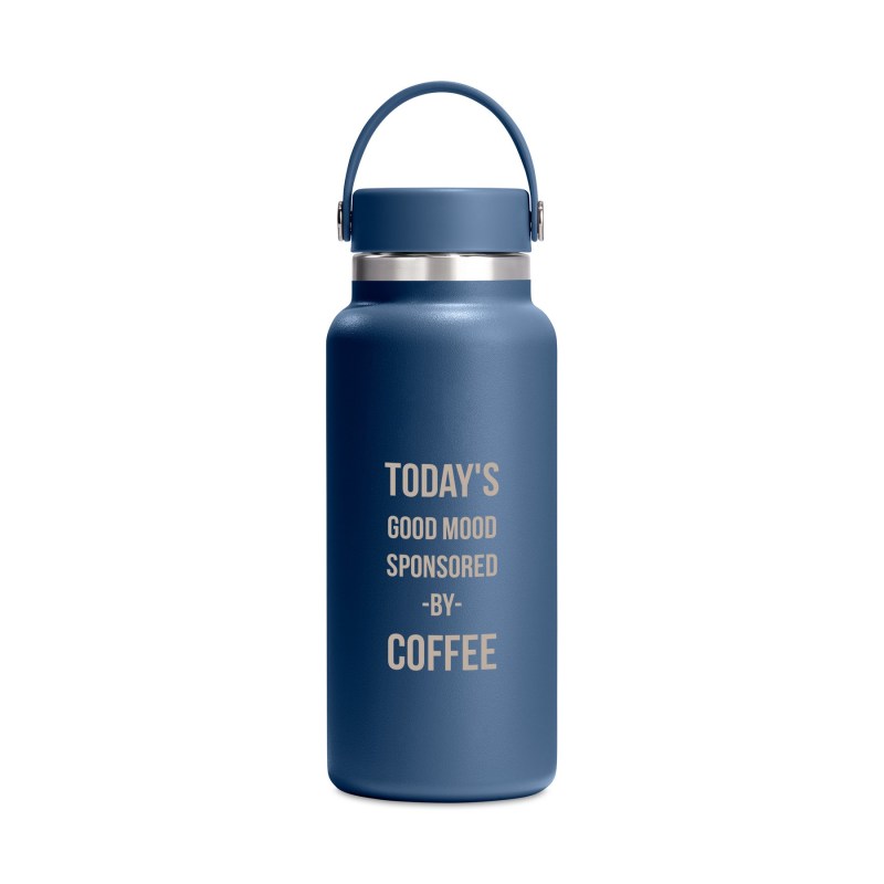 Hydro Flask Wide Flex Cap Bottle 32 Oz. - Harbor Blue 1 Hydro Flask Wide Flex Cap Bottle 32 Oz. - Harbor Blue 1