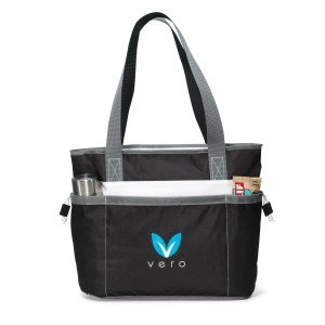 Vineyard Insulated Tote - Black 1 Vineyard Insulated Tote - Black 1