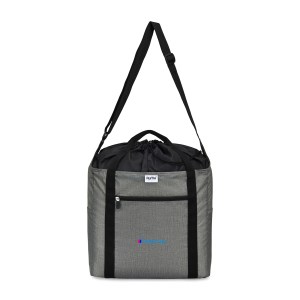RuMe Recycled Ripstop rPET Cinch Tote - Heather Grey 1 RuMe Recycled Ripstop rPET Cinch Tote - Heather Grey 1