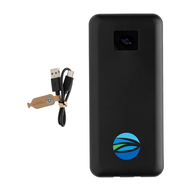 Gridley rPlastic 20000 65W Laptop Powerbank - Black 1 Gridley rPlastic 20000 65W Laptop Powerbank - Black 1