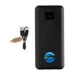 Gridley rPlastic 20000 65W Laptop Powerbank - Black 1 Gridley rPlastic 20000 65W Laptop Powerbank - Black 1
