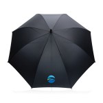 30" Impact AWARE™ RPET 190T Storm Proof Umbrella - Black - Alternate 30" Impact AWARE™ RPET 190T Storm Proof Umbrella - Black - Alternate