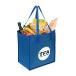 Arlo Recycled rPET Insulated Grocery Shopper - Royal Blue - Alternate Arlo Recycled rPET Insulated Grocery Shopper - Royal Blue - Alternate