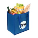 Arlo Recycled rPET Insulated Grocery Shopper - Royal Blue - Alternate Arlo Recycled rPET Insulated Grocery Shopper - Royal Blue - Alternate