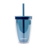 Cool Gear Oasis Straw Bottle - 14 Oz. - Elemental Blue 2 Cool Gear Oasis Straw Bottle - 14 Oz. - Elemental Blue 2