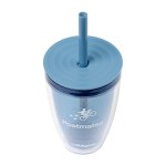 Cool Gear Oasis Straw Bottle - 14 Oz. - Elemental Blue - Alternate Cool Gear Oasis Straw Bottle - 14 Oz. - Elemental Blue - Alternate
