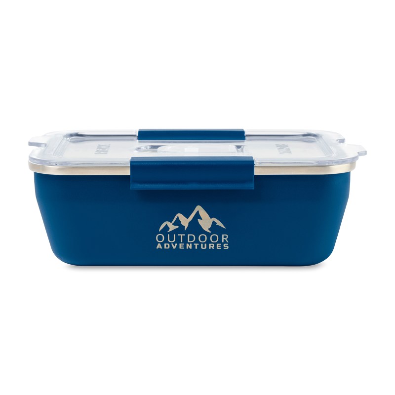 RIGWA® Travel Bento Box 8x5 - Blue 1 RIGWA® Travel Bento Box 8x5 - Blue 1