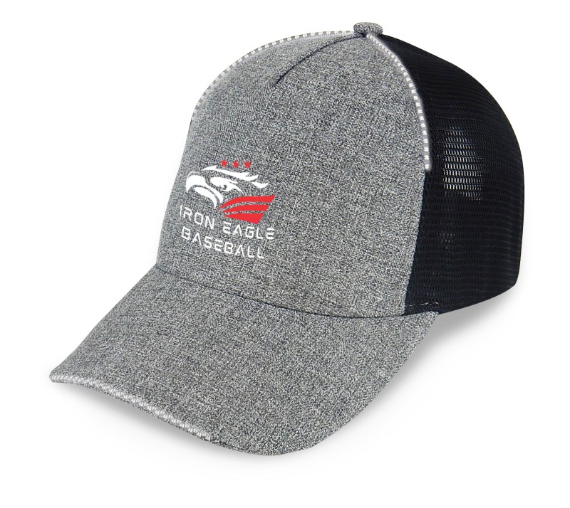 Merrimack Hat Co.™ Active 5-Panel Performance Hat - Heather Grey 1 Merrimack Hat Co.™ Active 5-Panel Performance Hat - Heather Grey 1