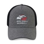 Merrimack Hat Co. Active 5-Panel Performance Hat - Heather Grey - Alternate Merrimack Hat Co. Active 5-Panel Performance Hat - Heather Grey - Alternate