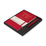 Moleskine Large Notebook and GO Pen Gift Set - Scarlet Red 1 Moleskine Large Notebook and GO Pen Gift Set - Scarlet Red 1
