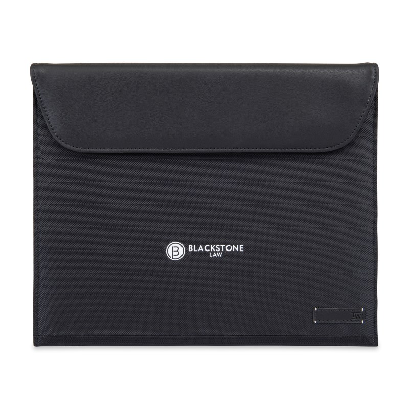 Travis & Wells® Lennox Padfolio - Black 1 Travis & Wells® Lennox Padfolio - Black 1