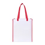 Harlow Laminated Recycled Shopper - Red - Alternate Harlow Laminated Recycled Shopper - Red - Alternate