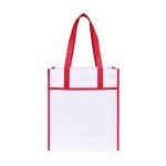 Harlow Laminated Recycled Shopper - Red 2 Harlow Laminated Recycled Shopper - Red 2