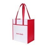 Harlow Laminated Recycled Shopper - Red - Alternate Harlow Laminated Recycled Shopper - Red - Alternate