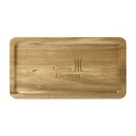 La Cuisine 2 Tier Serving Tray - Wood - Alternate La Cuisine 2 Tier Serving Tray - Wood - Alternate