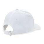 Impact 6 Panel 280gr Recycled Cotton Cap - AWARE - White - Alternate Impact 6 Panel 280gr Recycled Cotton Cap - AWARE - White - Alternate