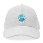 Impact 6 Panel 280gr Recycled Cotton Cap - AWARE - White - Alternate Impact 6 Panel 280gr Recycled Cotton Cap - AWARE - White - Alternate
