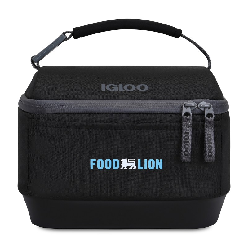 Igloo Day Chiller Recycled Poly Lunch Bag Cooler - Black 1 Igloo Day Chiller Recycled Poly Lunch Bag Cooler - Black 1