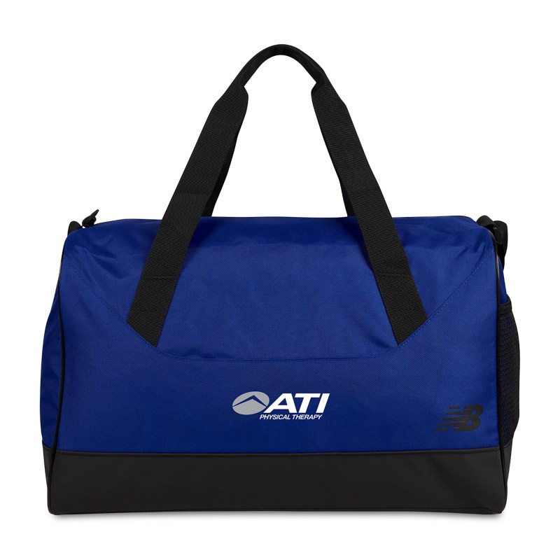 New Balance® Essentials Recycled rPET Medium Duffel - Royal 1 New Balance® Essentials Recycled rPET Medium Duffel - Royal 1