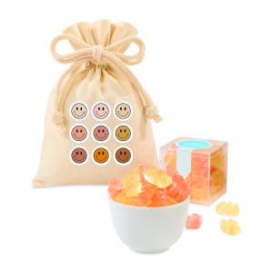 Sugarfina Champagne Bears Candy Cube Gift Bag - Natural 1 Sugarfina Champagne Bears Candy Cube Gift Bag - Natural 1