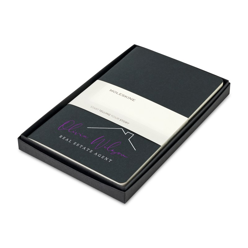 Moleskine Large Cahier Gift Set - Black 1 Moleskine Large Cahier Gift Set - Black 1
