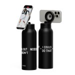 RINGO Pro Water Bottle with Magnetic Booster Ring - 24 Oz. - Black - Alternate RINGO Pro Water Bottle with Magnetic Booster Ring - 24 Oz. - Black - Alternate