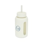 Axis Glass Straw Bottle - 21 Oz. - Marshmallow - Alternate Axis Glass Straw Bottle - 21 Oz. - Marshmallow - Alternate