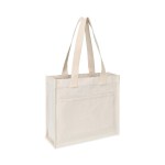 Recycled Cotton Pocket Tote - AWARE - Natural - Alternate Recycled Cotton Pocket Tote - AWARE - Natural - Alternate