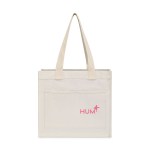 Recycled Cotton Pocket Tote - AWARE - Natural 1 Recycled Cotton Pocket Tote - AWARE - Natural 1