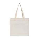 Recycled Cotton Pocket Tote - AWARE - Natural 2 Recycled Cotton Pocket Tote - AWARE - Natural 2