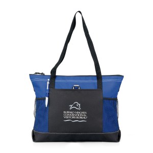 Select Zippered Tote - Royal Blue 1 Select Zippered Tote - Royal Blue 1