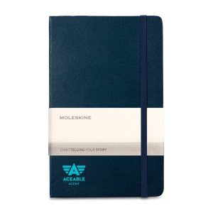 Moleskine® Hard Cover Ruled Large Expanded Notebook - Sapphire Blue 1 Moleskine® Hard Cover Ruled Large Expanded Notebook - Sapphire Blue 1