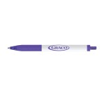 Paper Mate® Inkjoy White Barrel - Black Ink - Purple 1 Paper Mate® Inkjoy White Barrel - Black Ink - Purple 1