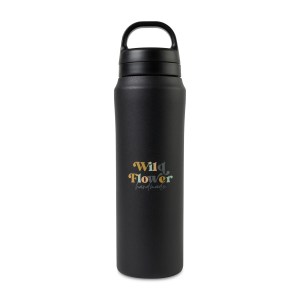 Aviana™ Rowan Recycled Water Bottle - 16 Oz. - Black 1 Aviana™ Rowan Recycled Water Bottle - 16 Oz. - Black 1