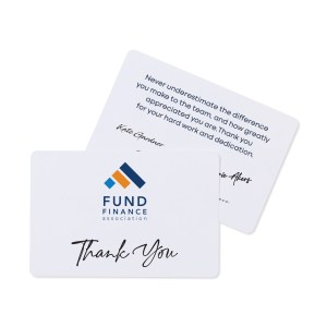 Thanks & Appreciation Greeting Card - White 1 Thanks & Appreciation Greeting Card - White 1