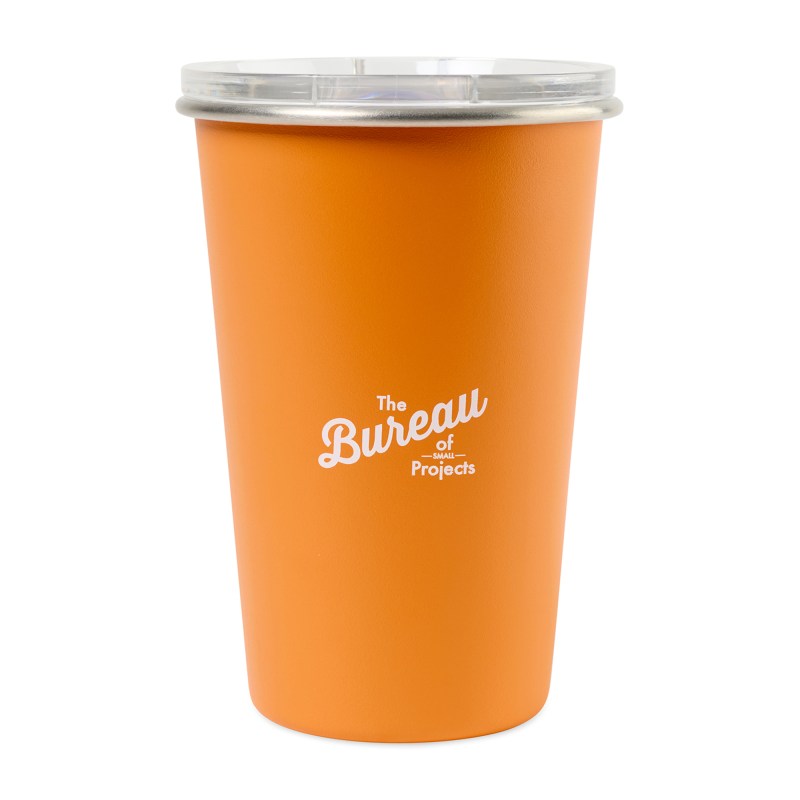 Arlo Classics Stainless Steel Travel Tumbler - 14 Oz. - Carrot Curl 1 Arlo Classics Stainless Steel Travel Tumbler - 14 Oz. - Carrot Curl 1