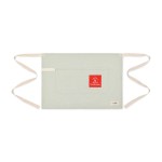 La Cuisine Recycled Cotton Bistro Apron - AWARE - Light Grey 1 La Cuisine Recycled Cotton Bistro Apron - AWARE - Light Grey 1