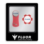 Ahead Switchfix Divot Repair Tool & Poker Chip Ball Marker Gift Set - Red-Silver 1 Ahead Switchfix Divot Repair Tool & Poker Chip Ball Marker Gift Set - Red-Silver 1