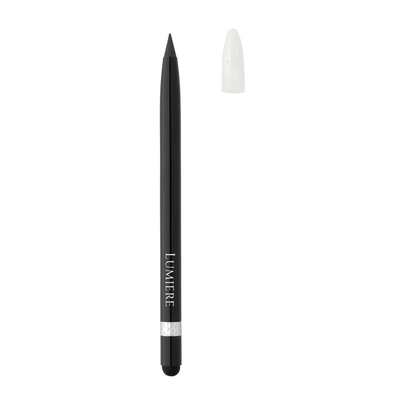 Aluminum Inkless Pen with Eraser - Black 1 Aluminum Inkless Pen with Eraser - Black 1