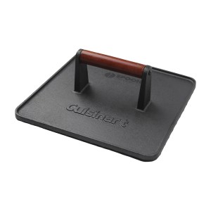 Cuisinart Outdoors™ XL Cast Iron Griddle Press - Black 1 Cuisinart Outdoors™ XL Cast Iron Griddle Press - Black 1