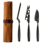 Boska Cheese Knife Set Monaco+ Dark - Black 1 Boska Cheese Knife Set Monaco+ Dark - Black 1