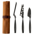 Boska Cheese Knife Set Monaco+ Dark - Black 2 Boska Cheese Knife Set Monaco+ Dark - Black 2