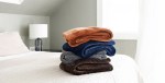 Mink Ever Soft Throw Recycled Blanket - Mocha - Alternate Mink Ever Soft Throw Recycled Blanket - Mocha - Alternate