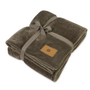 Mink Ever Soft Throw Recycled Blanket - Mocha 1 Mink Ever Soft Throw Recycled Blanket - Mocha 1