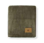 Mink Ever Soft Throw Recycled Blanket - Mocha - Alternate Mink Ever Soft Throw Recycled Blanket - Mocha - Alternate