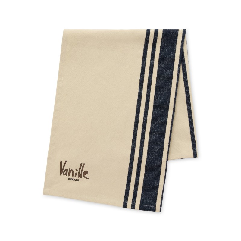 La Cuisine Cotton Kitchen Towel - Navy 1 La Cuisine Cotton Kitchen Towel - Navy 1