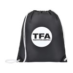 Arlo rPET Cinchpack - Black 1 Arlo rPET Cinchpack - Black 1