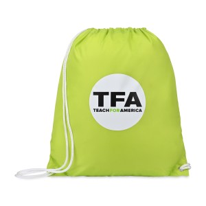 Arlo rPET Cinchpack - Lime Green 1 Arlo rPET Cinchpack - Lime Green 1